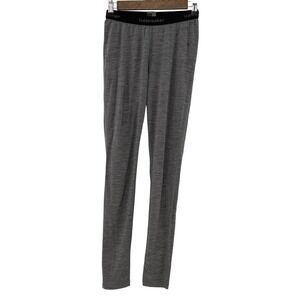 Icebreaker Women's 200 Oasis Leggings Sz Sm Gritstone Heather Baselayer FLAWS
